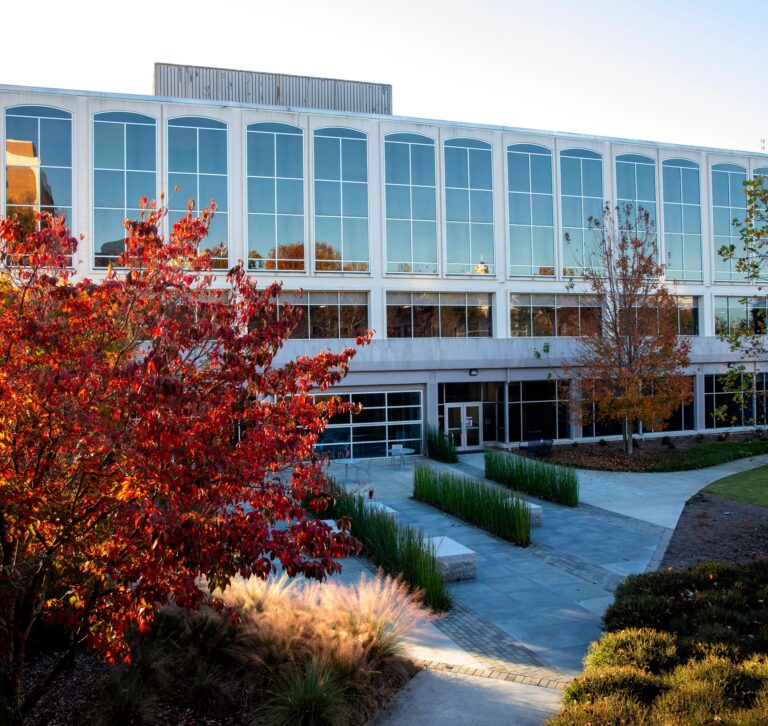 Photo of the Grady college at UGA