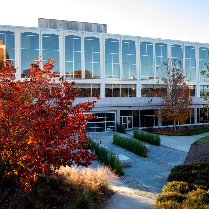 Photo of the Grady college at UGA